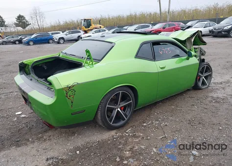 2011 Dodge Challenger Srt8 из США, поврежденный, VIN 2B3CJ7DJ0BH596264